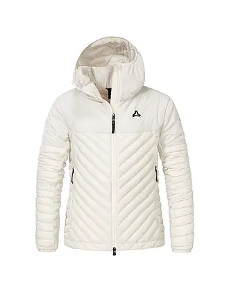 SCHÖFFEL | Isogiacca da donna Cascata Down con cappuccio | weiss